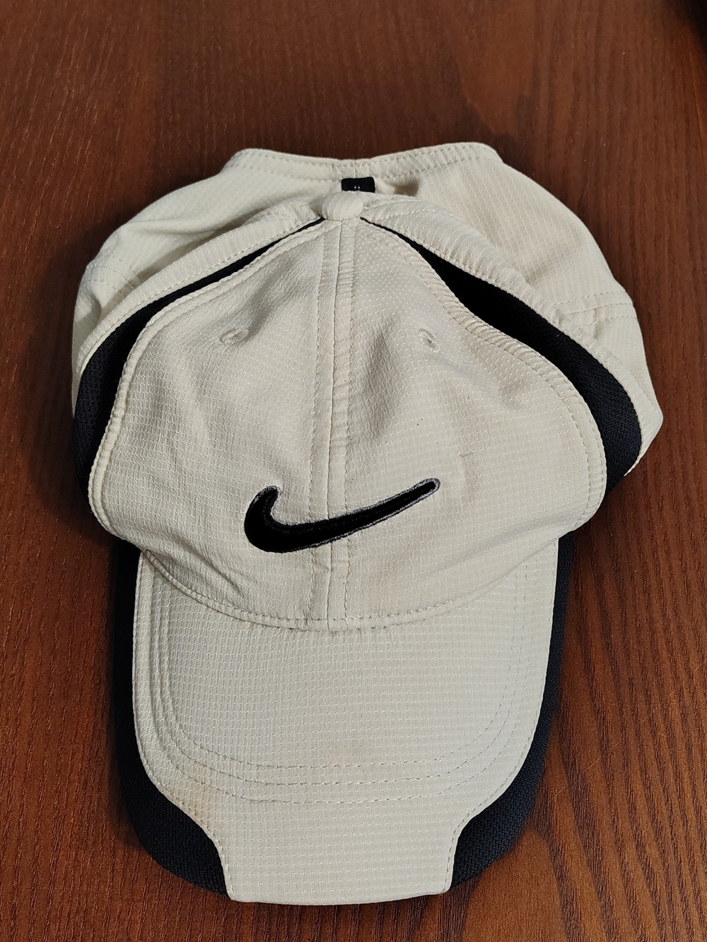 Nike™ Golf™ Black  Tan Swoosh Hat Adjustable